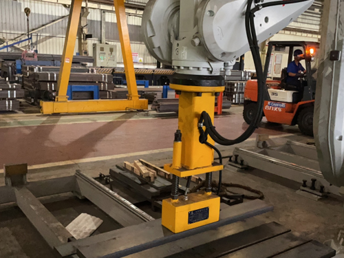 Custom Robotic Welding Fixture Magnet for Zhongneng Group | Luci Magnet